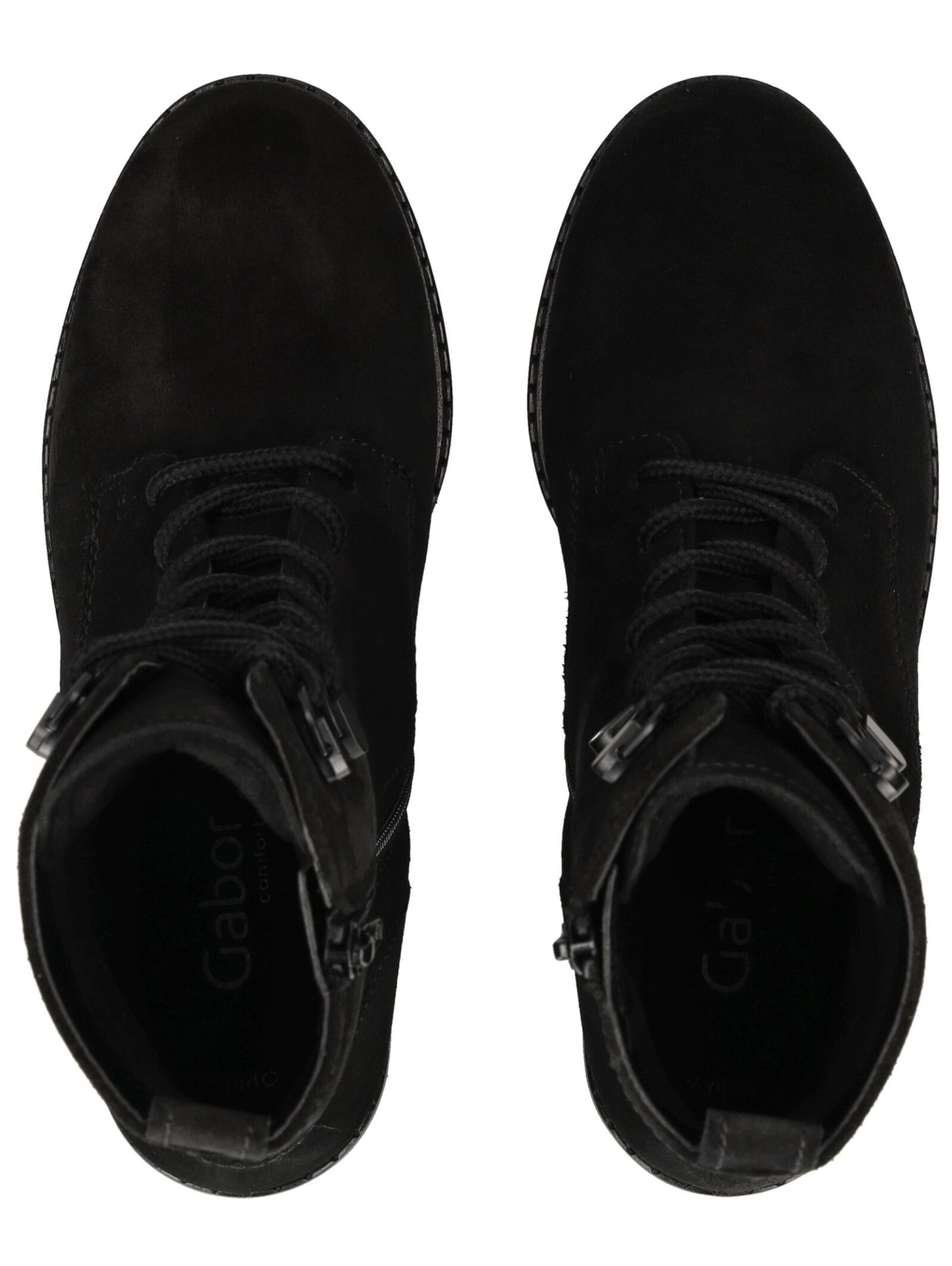 Bottines à lacets GABOR en noir