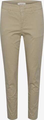 Coupe slim Pantalon 'Soffys' Part Two en beige : devant