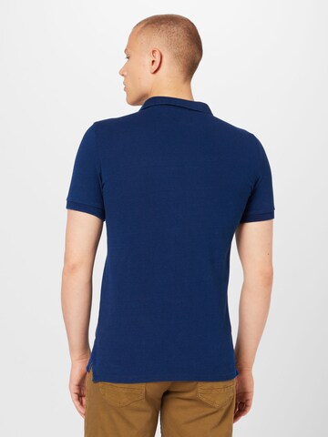 Superdry Poloshirt in Blau