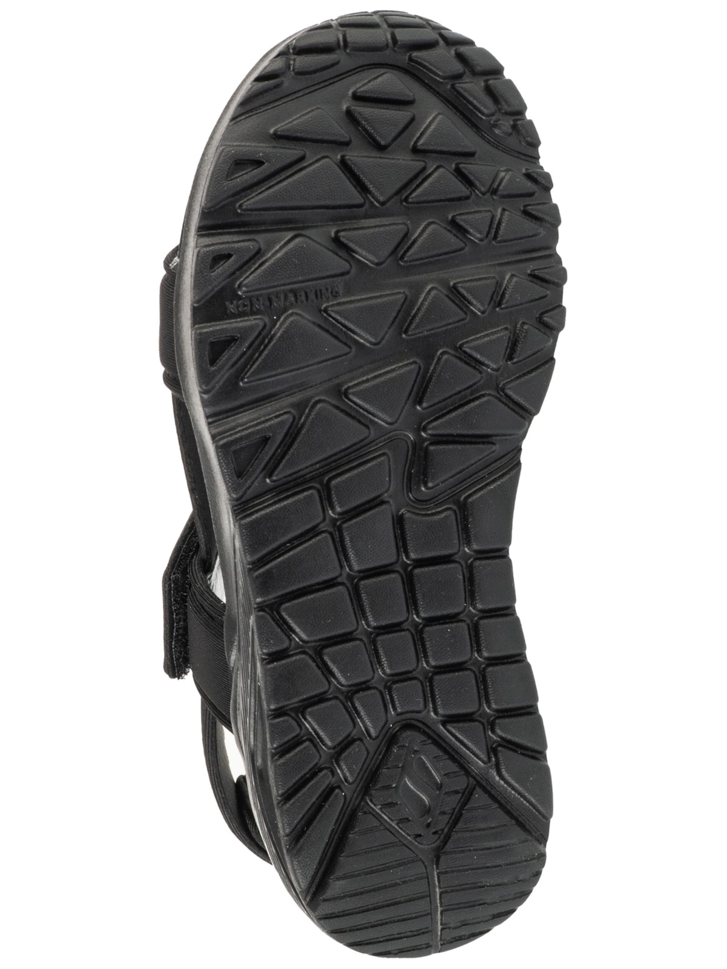 SKECHERS Sandále 'Skechers Uno Lite Sandal - Sunny Stand' - Čierna