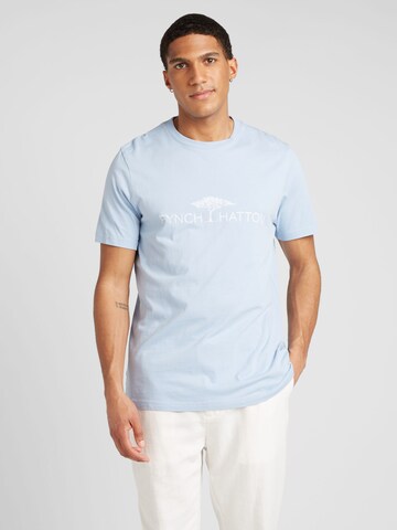 FYNCH-HATTON - Camiseta en azul: frente