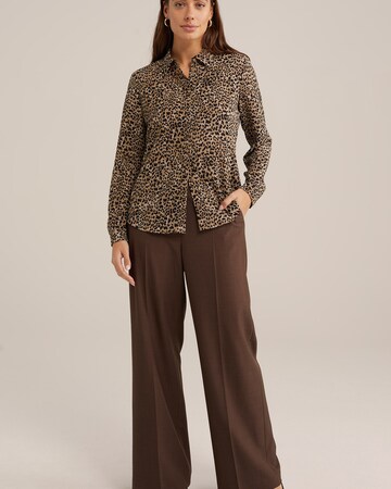 Camicia da donna di WE Fashion in marrone