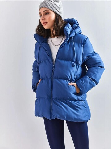 Bianco Lucci Winterjas in Blauw
