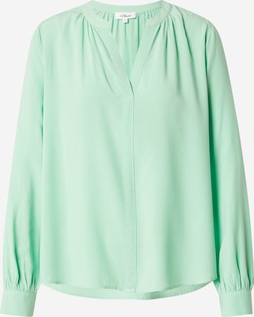 s.Oliver Bluse i grøn: forside