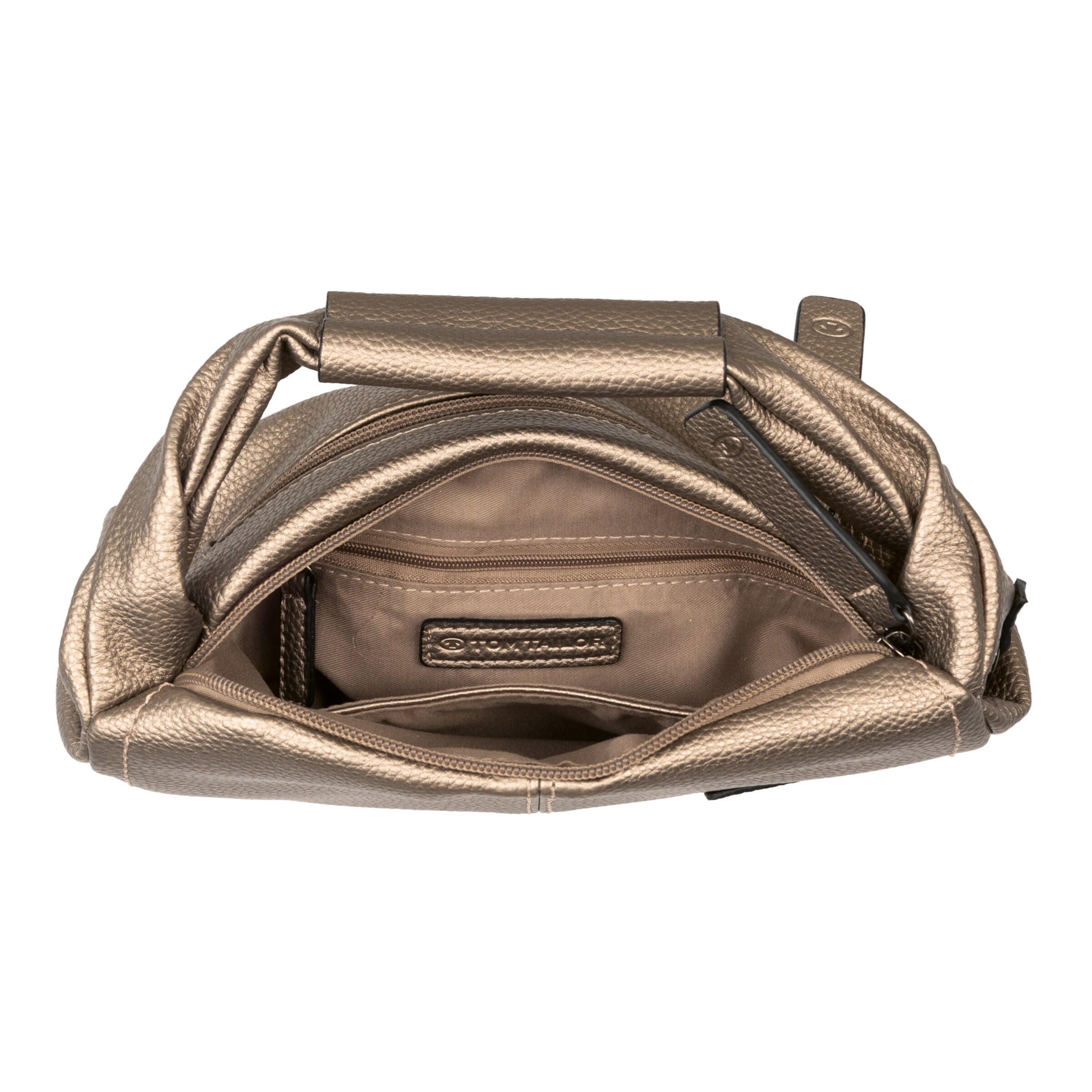 TOM TAILOR Handbag 'Olya' in Grey