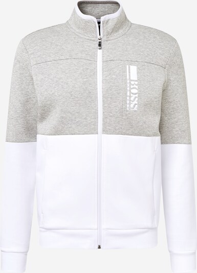 BOSS ATHLEISURE Dressipluus 'Skaz' meleeritud hall / valge, Tootevaade
