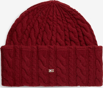 TOMMY HILFIGER Шапка в Красный: спереди