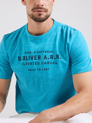 Tricou de la s.Oliver pe albastru