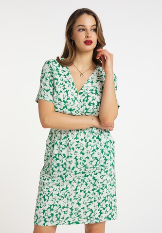 Robe d’été faina en vert : devant