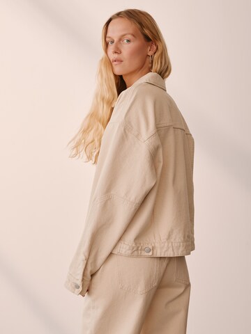 ABOUT YOU x Marie von Behrens Between-season jacket 'Maria' in Beige