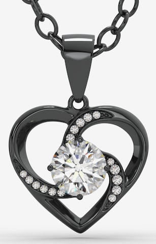 SERASAR Kette 'Emotion' in Schwarz: Vorderseite