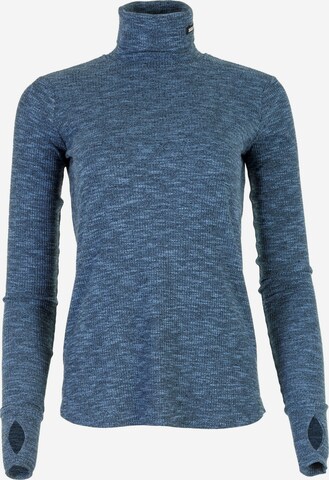 HELMIDGE Rollkragenpullover in Blau: predná strana