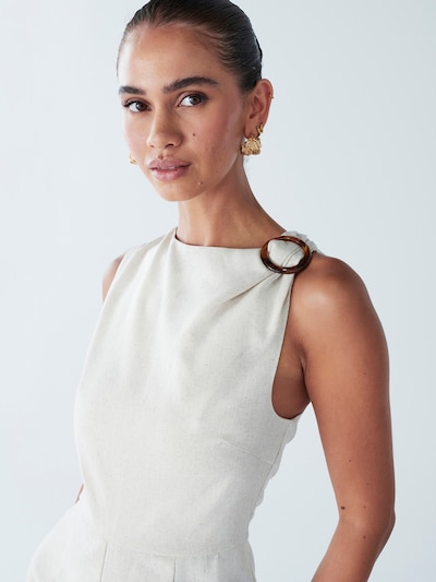 BWLDR Jumpsuit 'Zenay' in Egg shell, Item view
