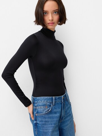 Body a maglietta di Bershka in nero