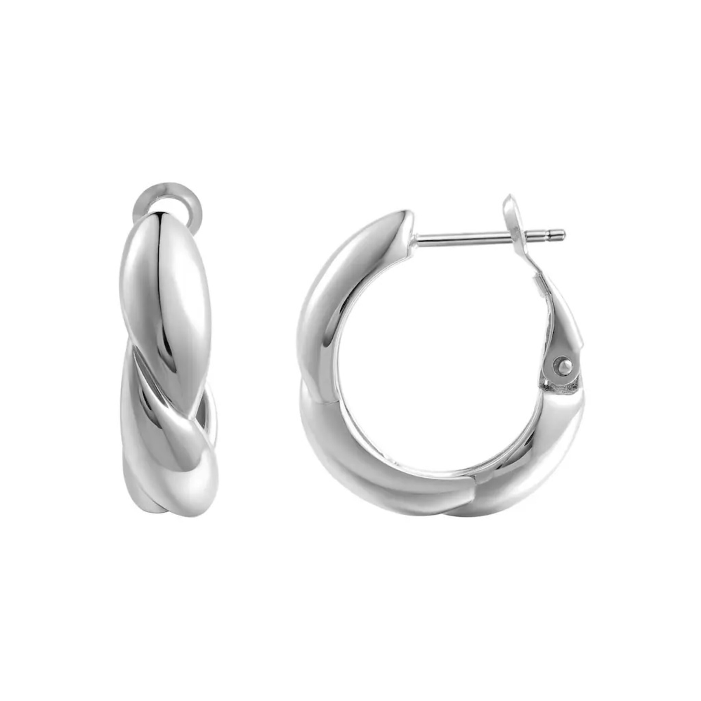 XENOX Ohrringe in Silber: Vorderseite