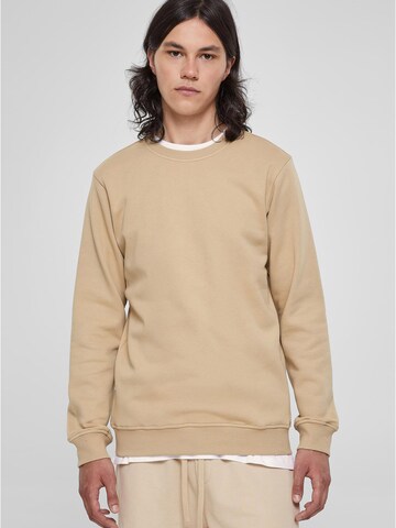 Sweat-shirt Urban Classics en beige : devant