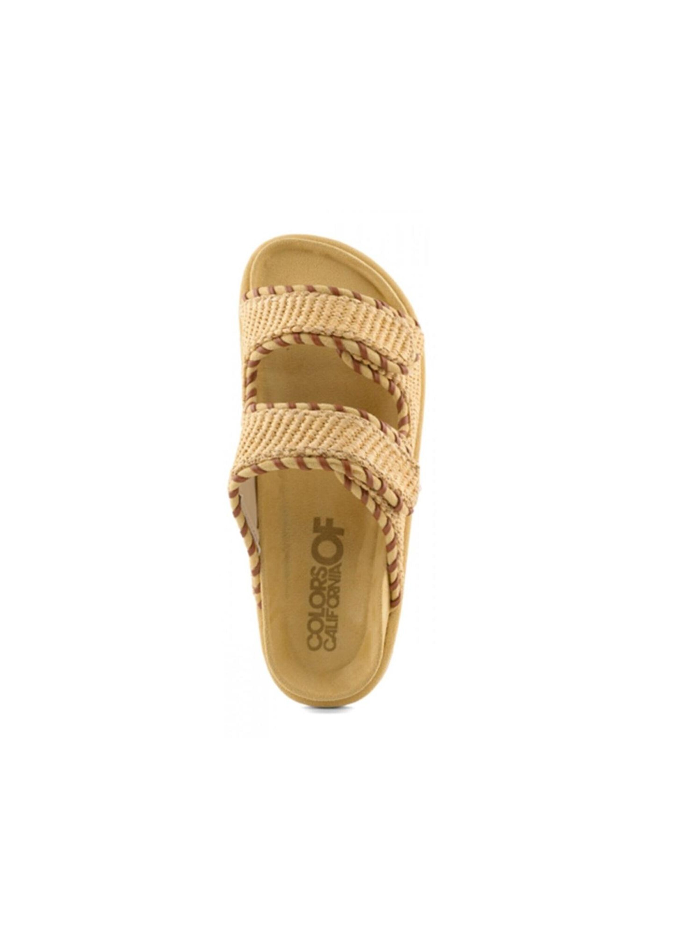 COLORS OF CALIFORNIA Sandals in Beige