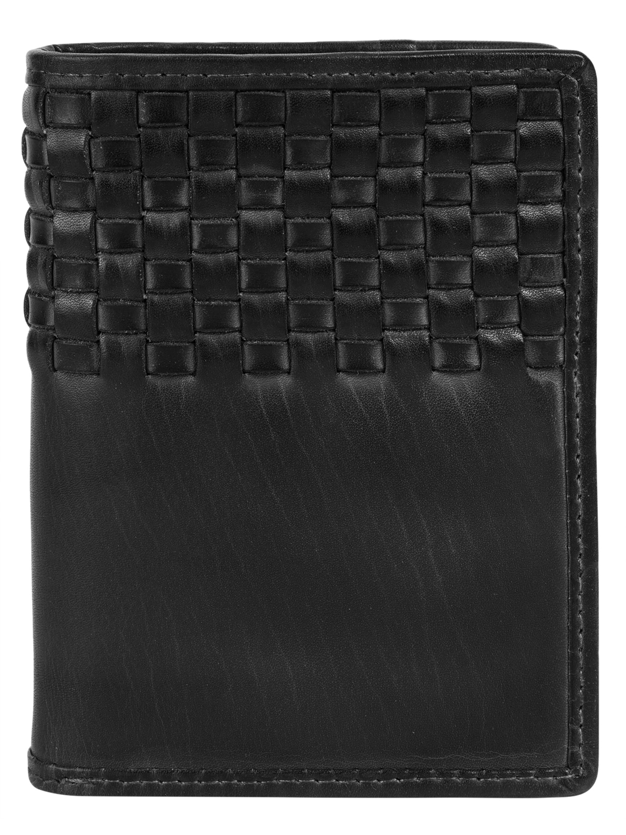 Bagan Wallet in Black: front