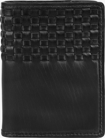 Bagan Wallet in Black: front