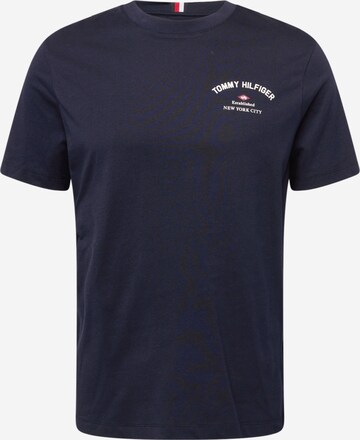 TOMMY HILFIGER Shirt in Blauw: voorkant