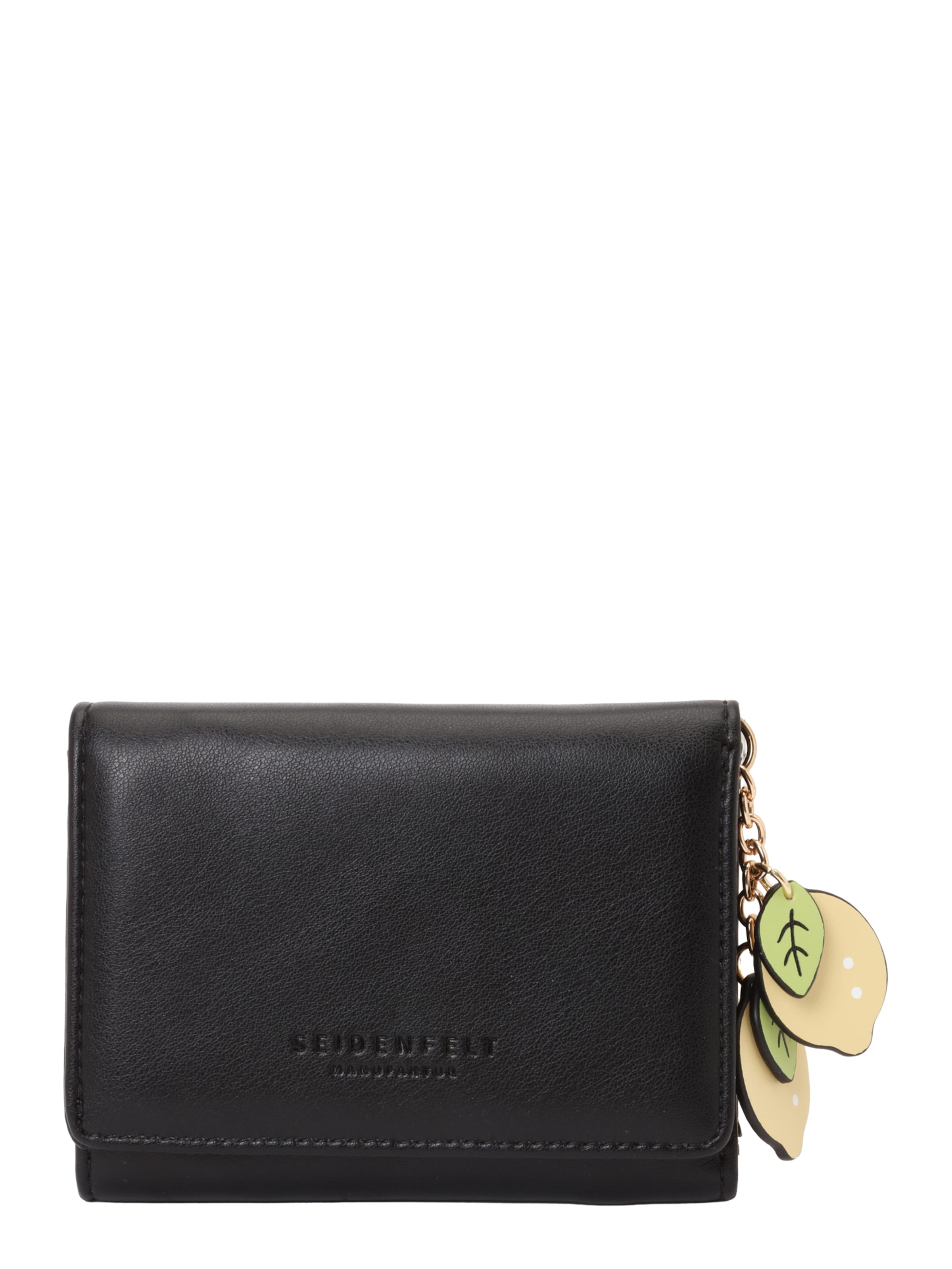 Seidenfelt Πορτοφόλι 'Ilmi' σε μαύρο: μπροστά