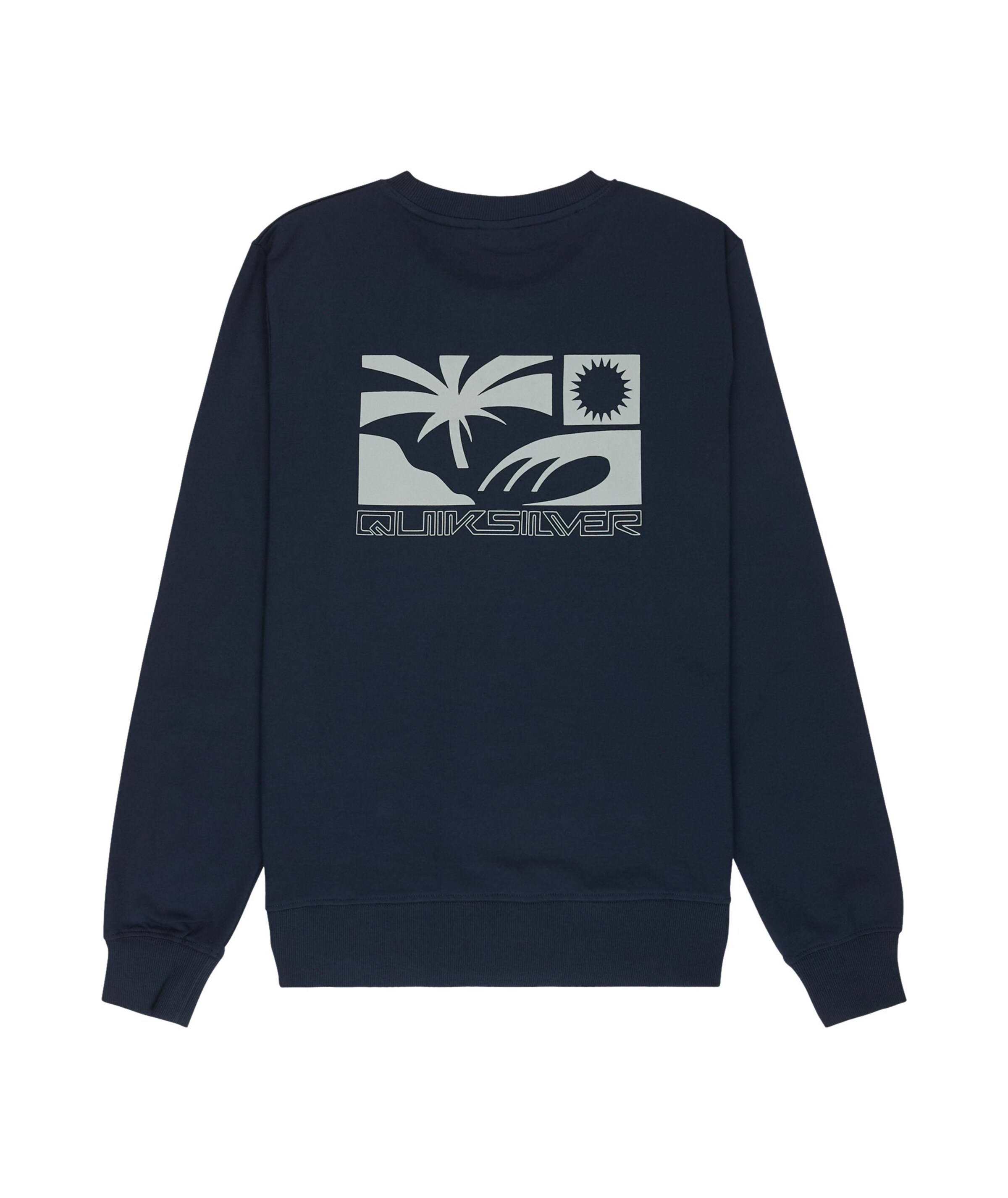 QUIKSILVER Sweatshirt in Blau