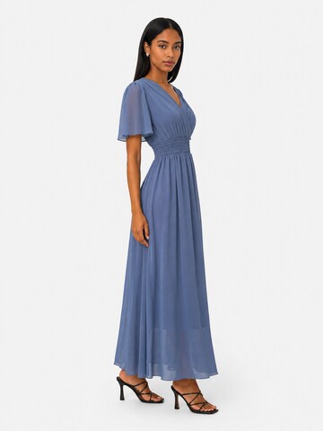 Elara Dress in Blue