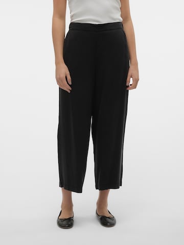 VERO MODA - Pierna ancha Pantalón 'BREE' en negro: frente