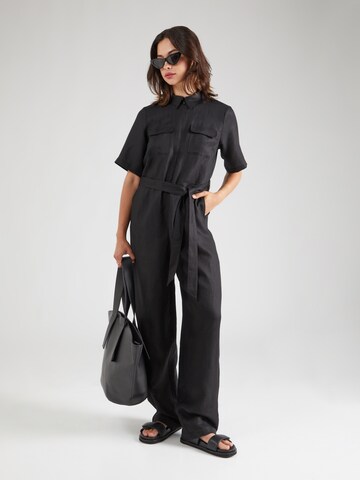 Combinaison 'SLFALLESANDRA' SELECTED FEMME en noir : devant