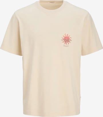 Jack & Jones Junior Tričko 'JORCanggu Summer' – béžová: přední strana