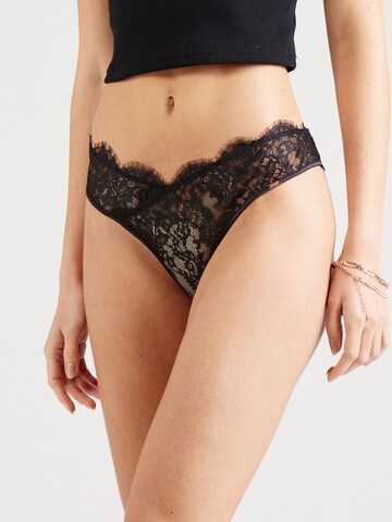 Slip 'CHALICE' di Hunkemöller in nero: frontale