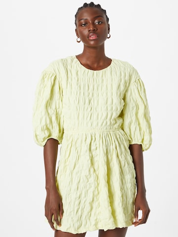 WEEKDAY Dress 'Lolly' in Green: front