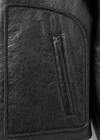 MANGO Between-Season Jacket 'Coach' in Black