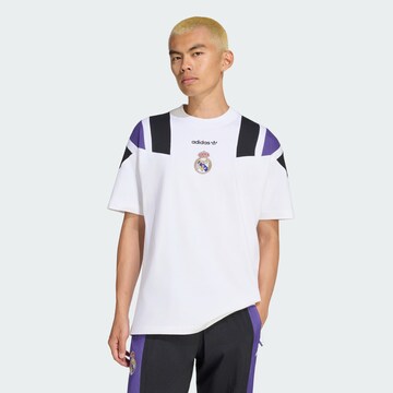 ADIDAS PERFORMANCE Performance shirt 'Real Madrid EQT' in White: front