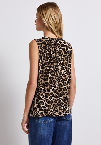STREET ONE Bluse in Braun