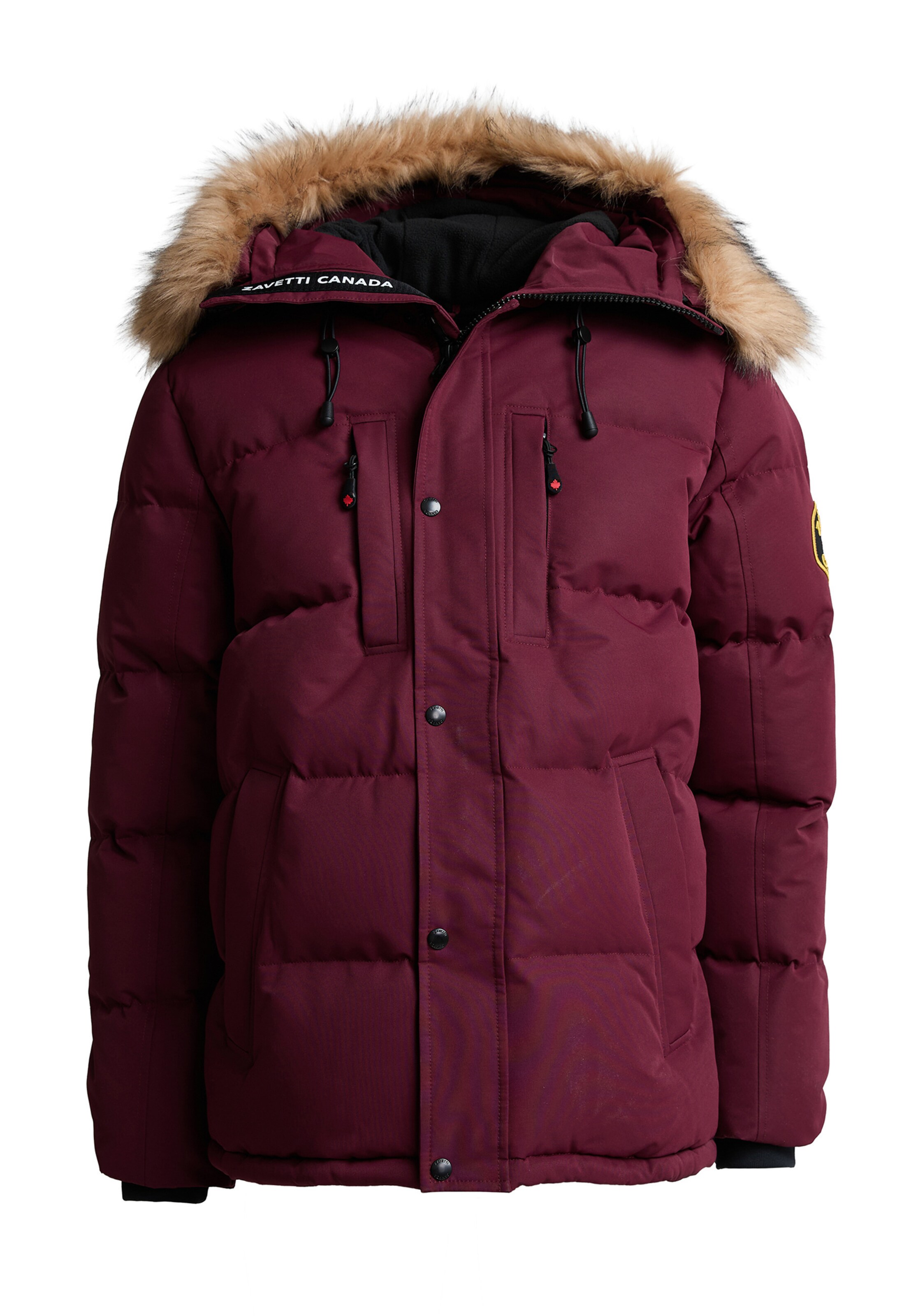 Veste d’hiver 'OSHAWA 2.0' Zavetti Canada en rouge : devant