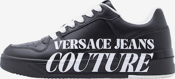 Versace Jeans Couture Matalavartiset tennarit 'FONDO STARLIGHT DIS. SJ5' värissä musta: etupuoli
