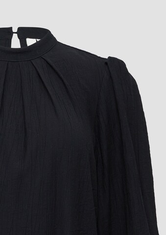 QS Bluse in Schwarz