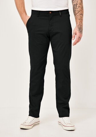 REDPOINT Slimfit Hose in Schwarz: Vorderseite