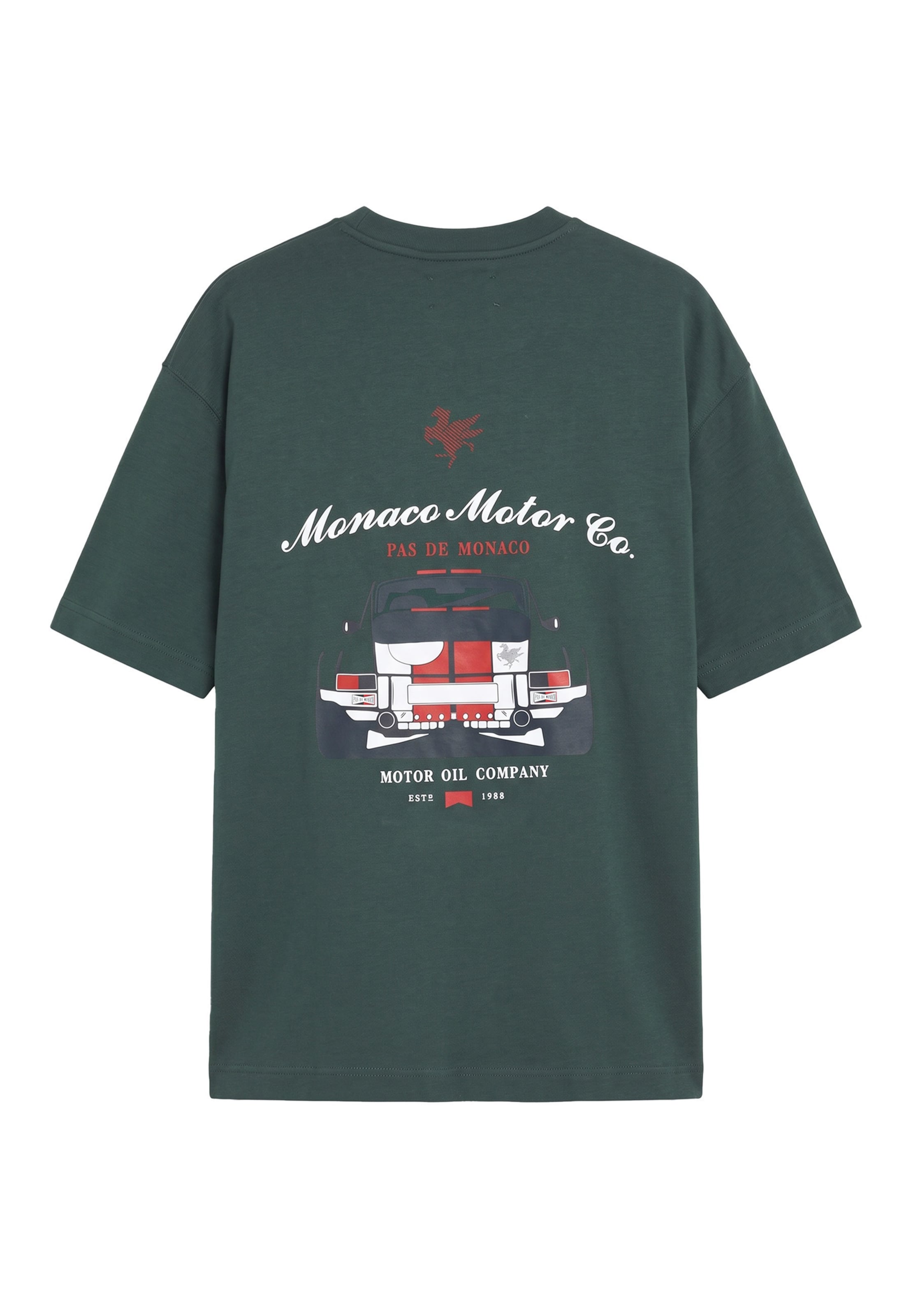 Pas De Monaco Shirt 'Atelier Mote' in Groen