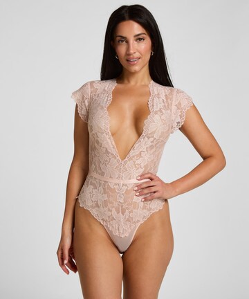 Hunkemöller Body ' Viktoria' in Roze: voorkant