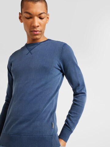 BLEND Pullover in Blau