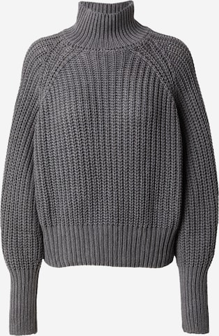 Pull-over 'OLA' JAN 'N JUNE en gris : devant