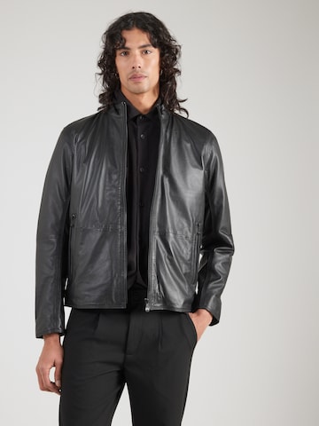 Geacă de primăvară-toamnă de la JOOP! Jeans pe negru: față