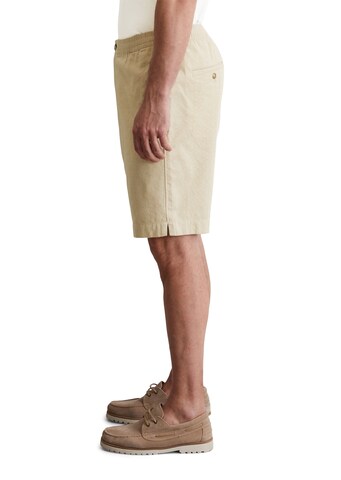 Marc O'Polo Regular Trousers 'Eksjö' in Beige