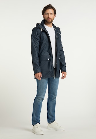 Parka mi-saison DreiMaster Maritim en bleu