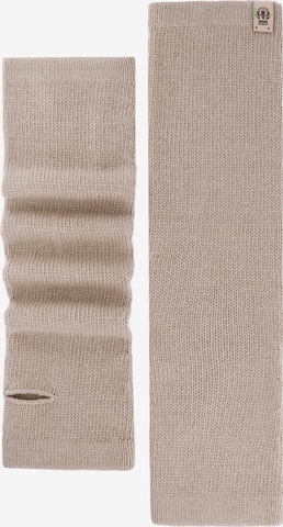 Roeckl Handwarmers 'ESSENTIALS' in Beige: voorkant