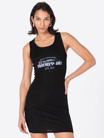 Nasty Gal Summer dress in Black: front