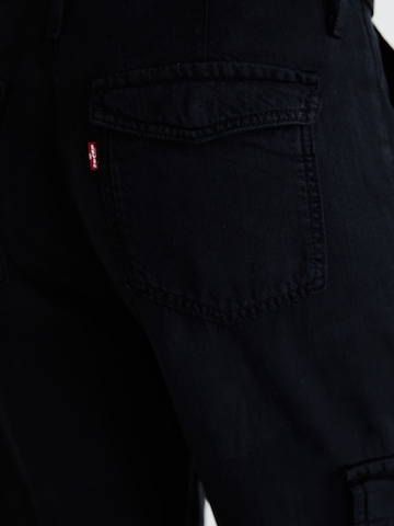 Baggy Pantalon cargo LEVI'S ® en noir