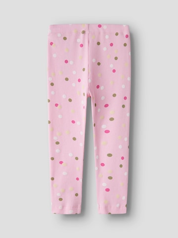 NAME IT Skinny Leggings 'NMFDOTTIA' i rosa